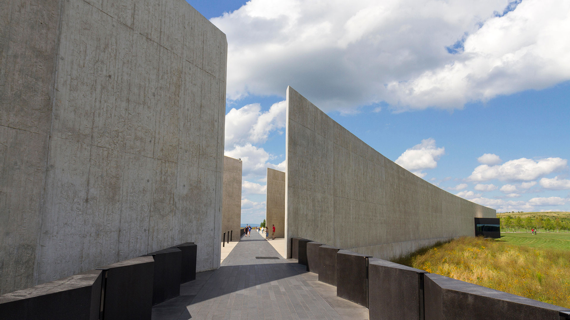 The Flight 93 National Memorial Visitor Center near Shanksville, Pennsylvania (© Maurice Savage/Alamy)