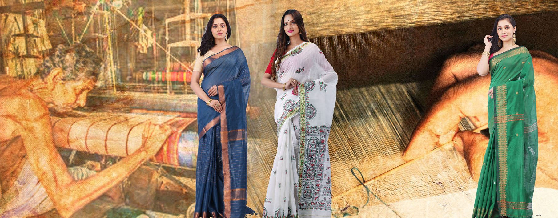 Bengal Tant Cotton Saree