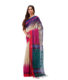 Printed Handloom Cotton Saree