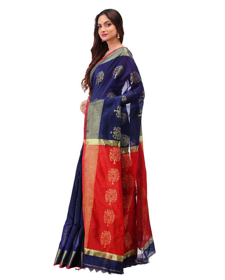 Handloom Cotton Silk Saree