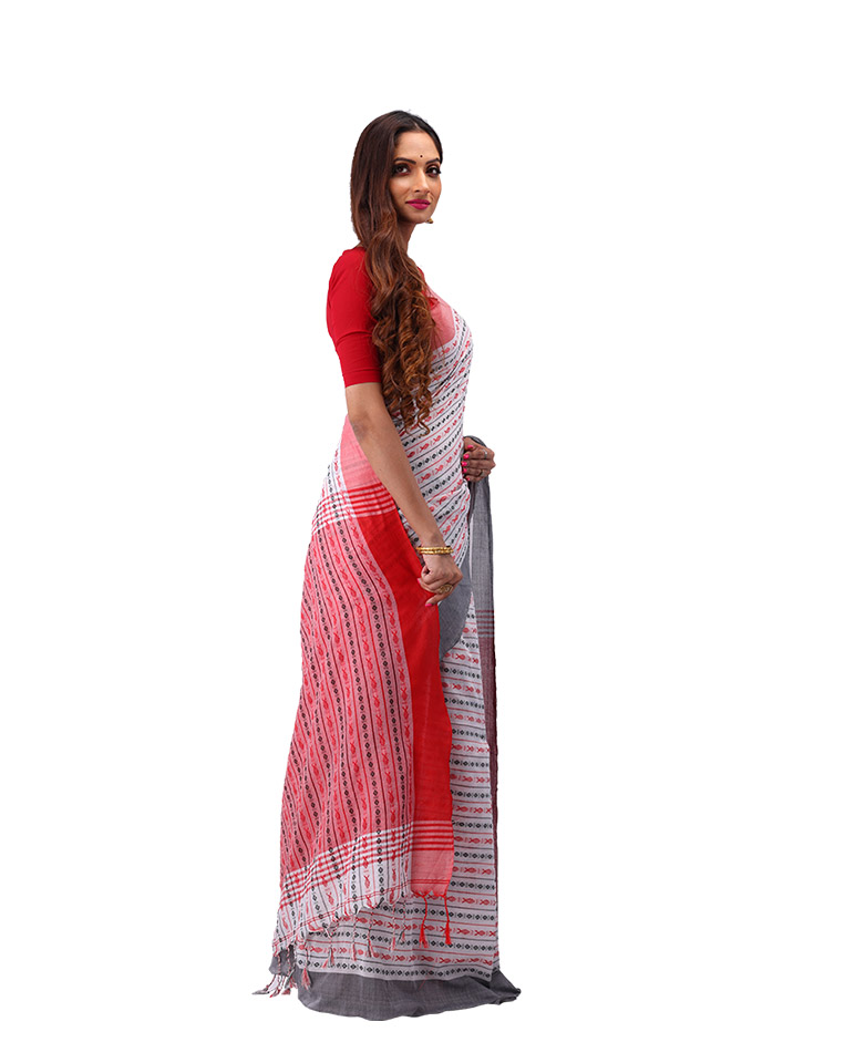 Handloom  Cotton  Saree