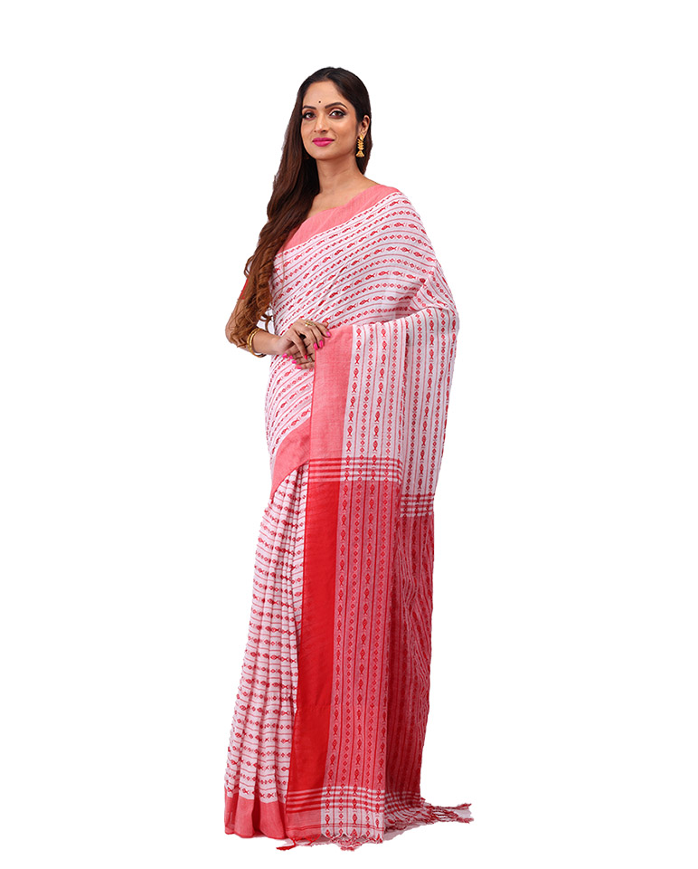 Handloom  Cotton  Saree