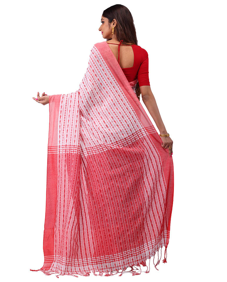 Handloom  Cotton  Saree