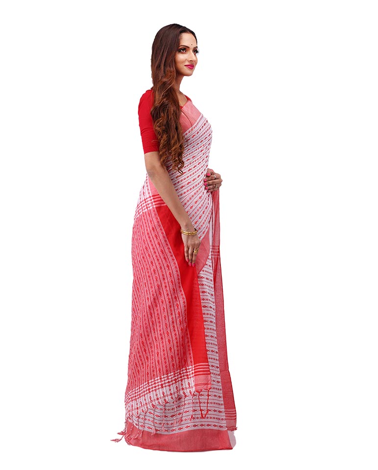 Handloom  Cotton  Saree