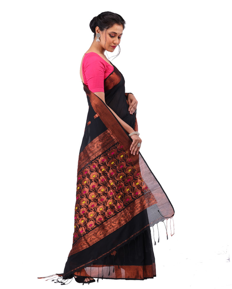 Cotton Silk Saree