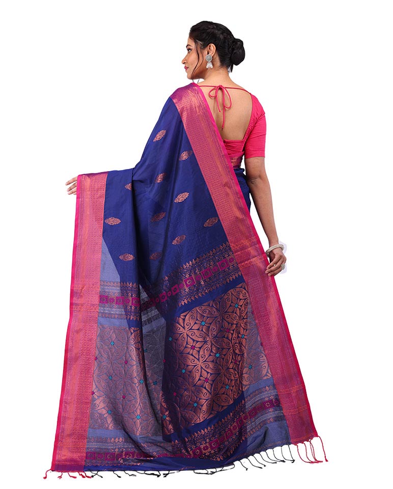 Handloom Ikkat Tasar Saree