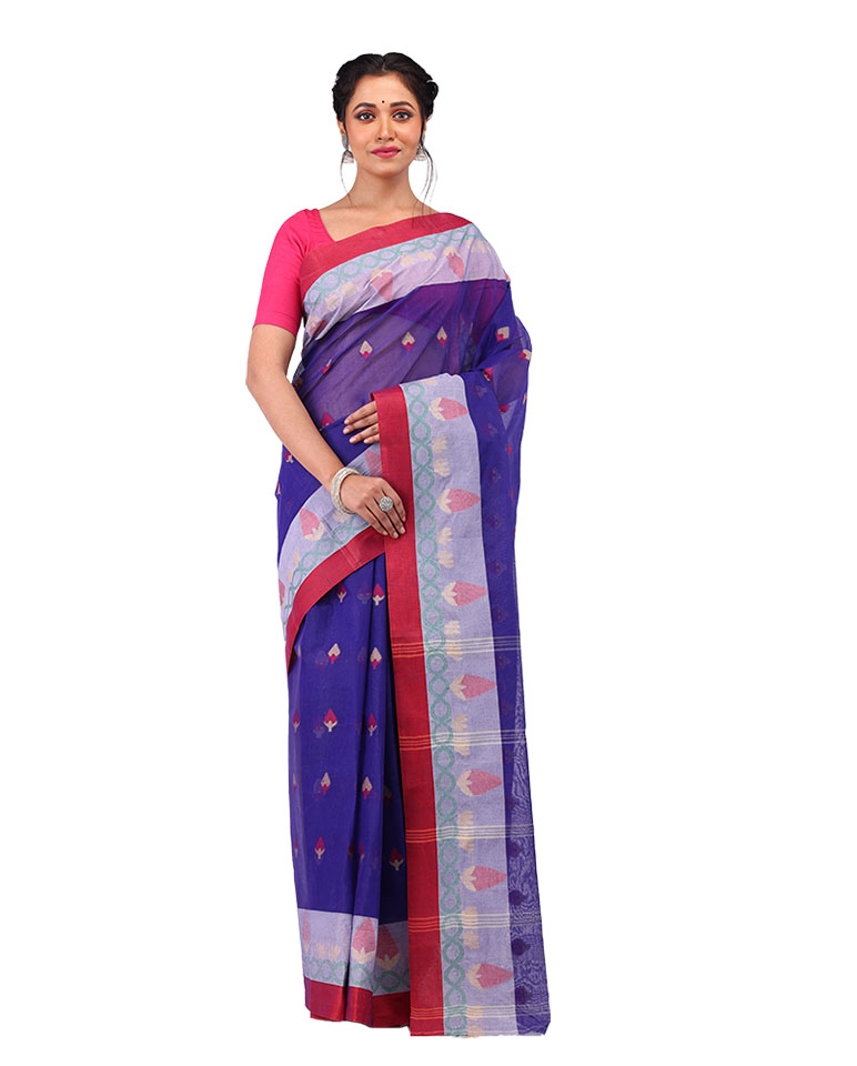 Tant Cotton  Saree