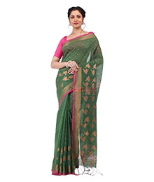 Handloom Bird Saree