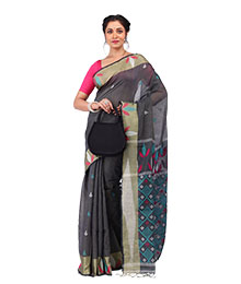 Checks Silk Handloom Saree