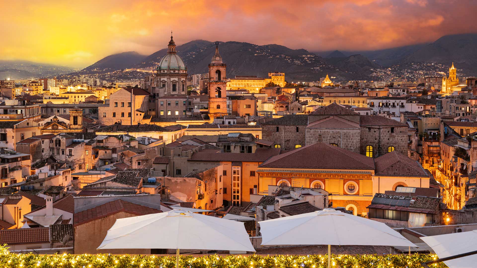 Palermo skyline, Sicily, Italy (© Sean Pavone/Getty Images)