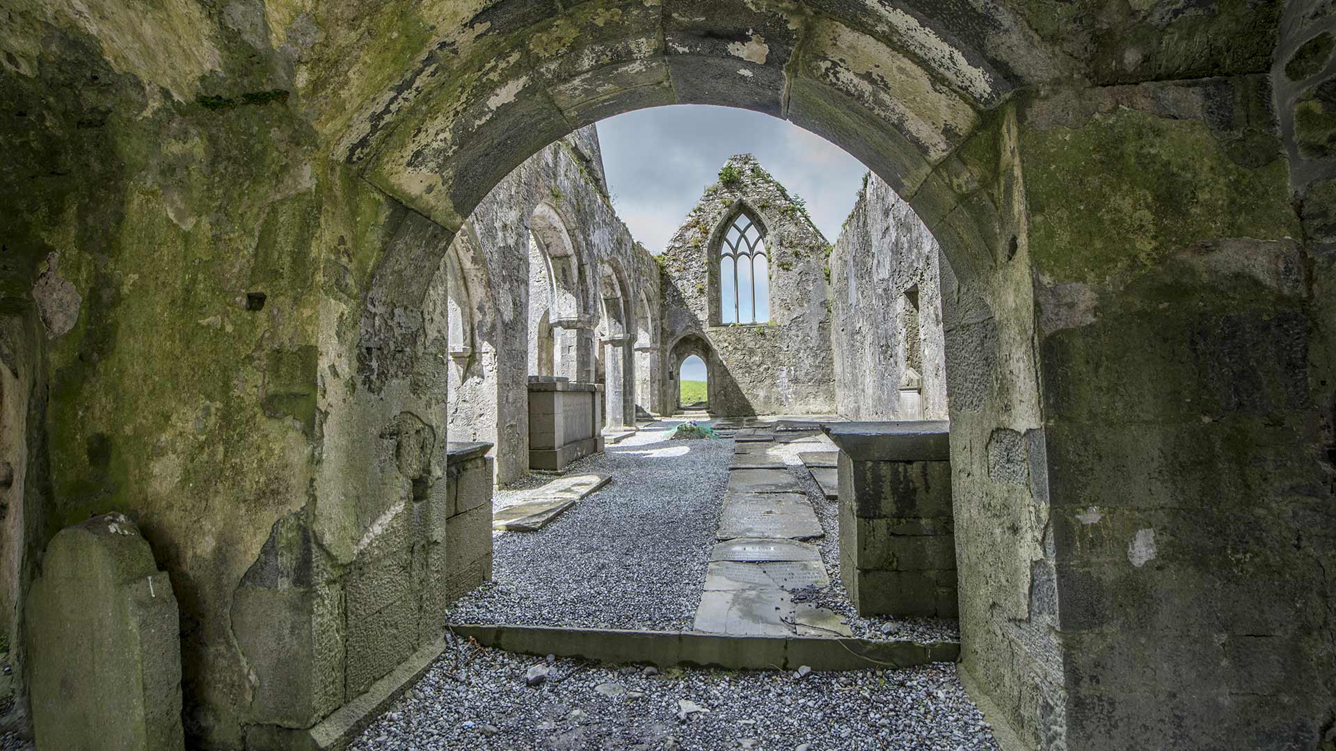 Ruins of Ross Errilly Friary, County Galway, Ireland (© Maria Janus/Shutterstock)