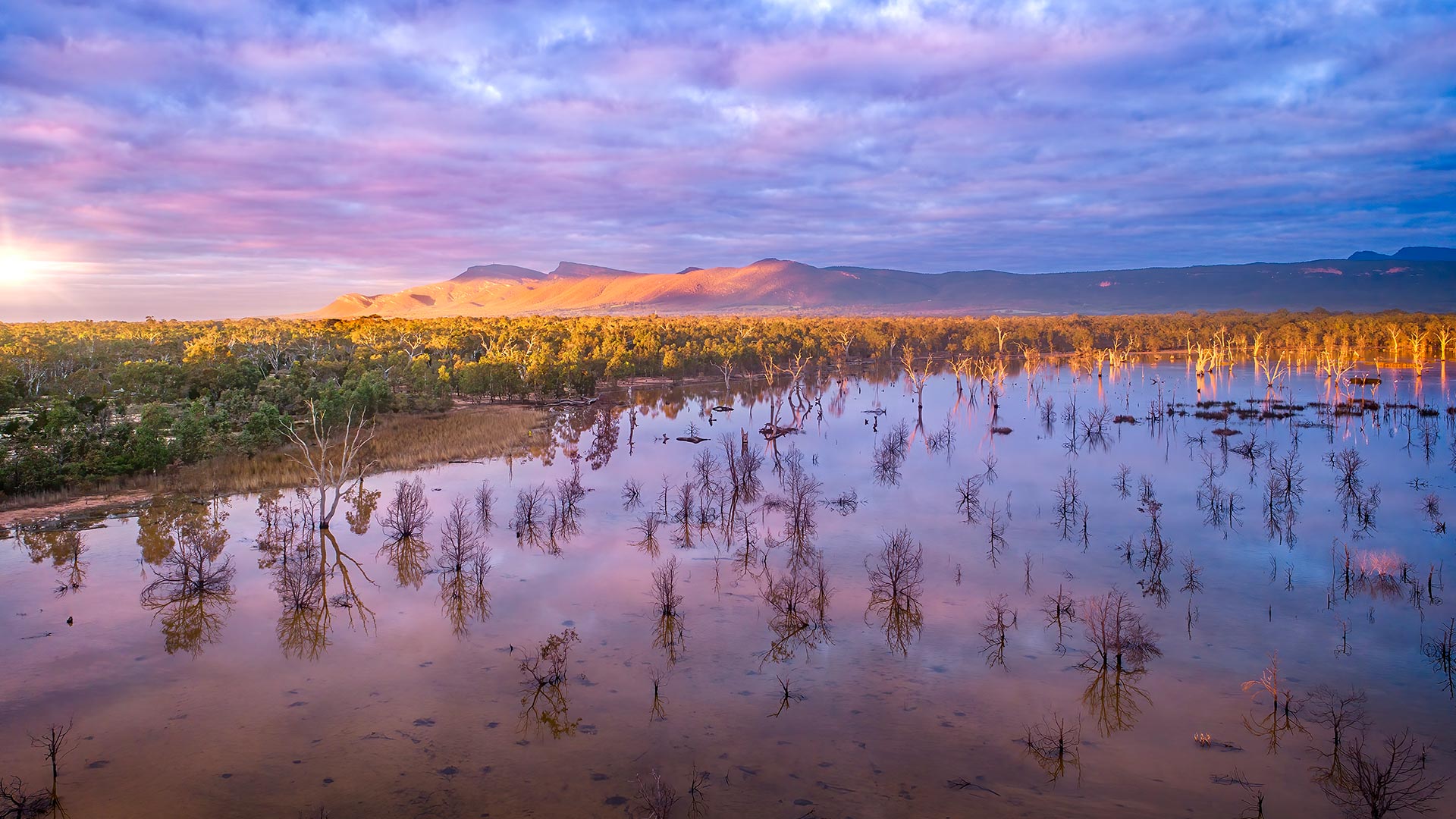 Lake Fyans, Grampians National Park, Victoria, Australia (© tracielouise/Getty Images)