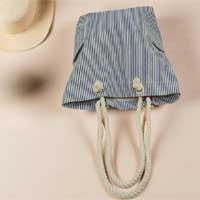 Personalized Canvas Beach Tote (thumb) - 3