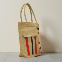Eco Friendly Jute Tote Bag (thumb) - 3