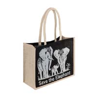 Custom Jute Shopping Bags