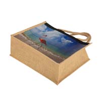 Sustainable Jute Tote Bag | Eco-Friendly Shopping & Gifts (thumb) - 3