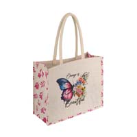 Sustainable Jute Tote Bag | Eco-Friendly Shopping & Gifts