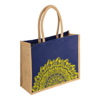 Eco-Friendly Printed Jute Shopping Bags