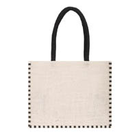 Custom Jute Beach Tote Bag (thumb) - 3