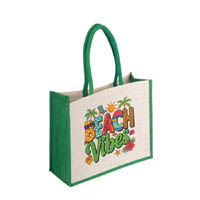 New Arrival High Quality Jute Casual Tote Beach Shopping Shoulder Bags