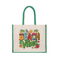 New Arrival High Quality Jute Casual Tote Beach Shopping Shoulder Bags
