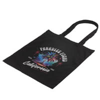 Custom Black Cotton Shopping Bag | Eco-Friendly & Reusable (thumb) - 3
