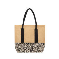 Custom Large Jute Tote Bag for Shopping & Beach