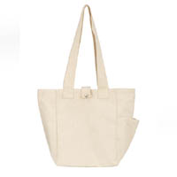 Promotion Canvas Shopping Tote Bag With Pocket                                                                                                        (thumb) - 1